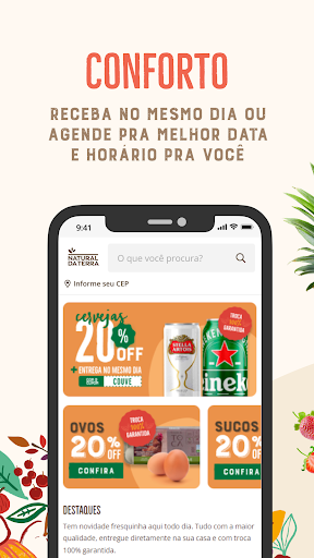 Android application Natural da Terra screenshort