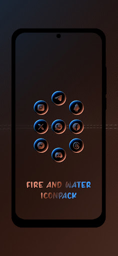 Screenshot of Fire and Water Icon Pack