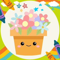 Coloring Book: Flower Pot icon