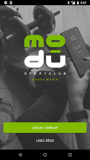 Android application Modu Sport Clubs screenshort