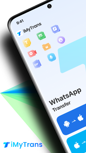 Android application iMyTrans - Phone Transfer App screenshort