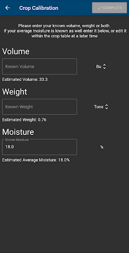 FarmTRX Harvest Screen 3