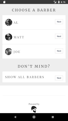 Alfredos Barbershop Screen 2