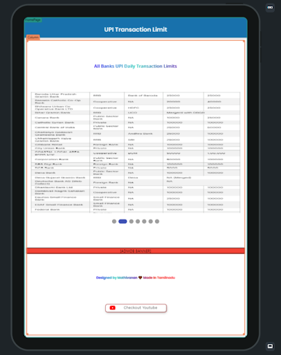 UPI Transaction Limit Screen 3