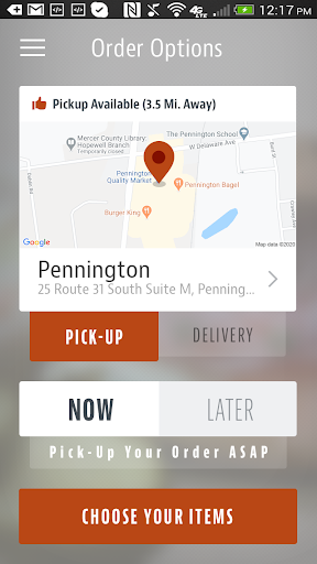 Pennington Bagel Experience Screen 2