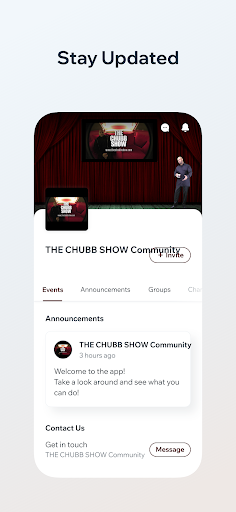 THE CHUBB SHOW Screen 3