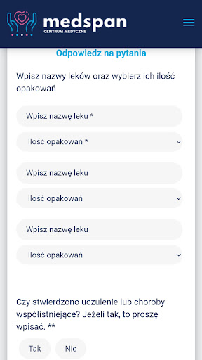 MedSpan Screen 3