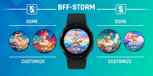 BFF2 - Cute Fox watchface screenshot 11