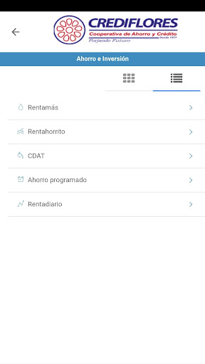Crediflores Screen 2