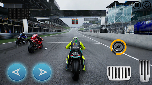 Android application Moto Bike Racing: Bike Games screenshort