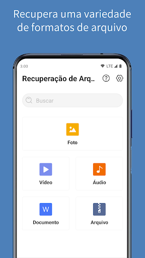 Visualização do aplicativo
