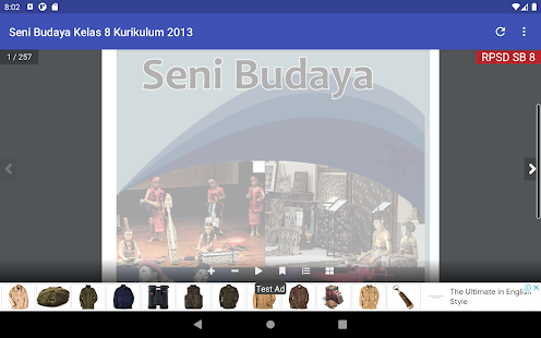 Seni Budaya Kelas 8 Kurikulum 2013 1.3.3 APK screenshots 6