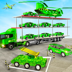 Army Transport Truck Games 3D  screenshots 1