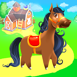 Kids Animal Farm Toddler Games ikonjának képe