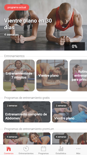 Vista previa de la aplicación