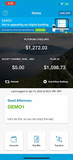 Android application SASCU Credit Union screenshort
