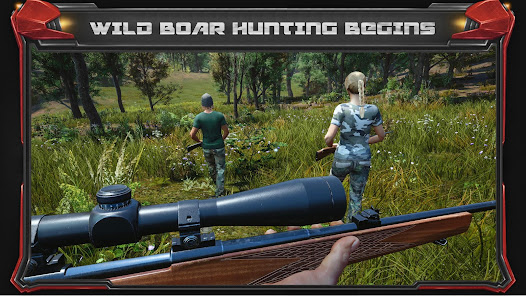 Wild Hunt - Pig Sniper Shooting Mod + Apk(Unlimited Money/Cash) screenshots 1