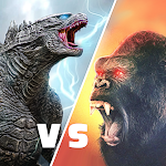 Cover Image of ダウンロード Monster Godzilla King Kong Games 2.8 APK