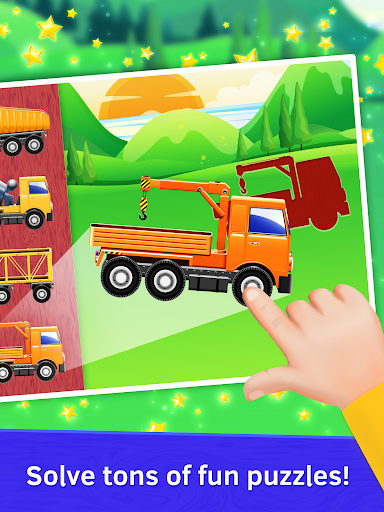 Android application Truck Puzzles for Toddlers screenshort