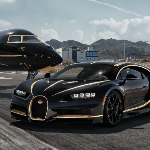 Bugatti Chiron Car Wallpapers logo
