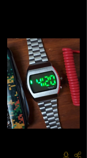 Retro Digital Watch guide Screen 3