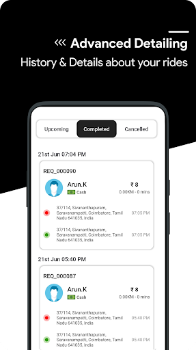 Limoq8 Driver Screen 3