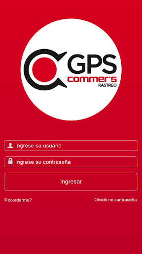 Android application GPS Commers screenshort
