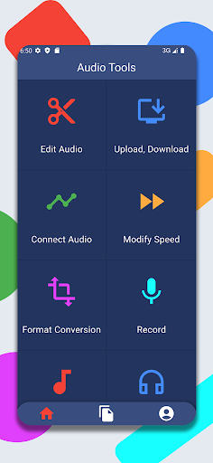 Android application Audio Editor Recorder Ringtone screenshort