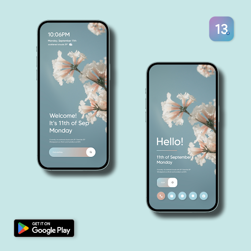 Glass 13 KWGT Screen 2
