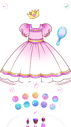 Princess Color Gradient Screen 3
