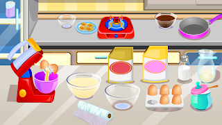 Cake Girls Games Cooking games - Screenshot 3