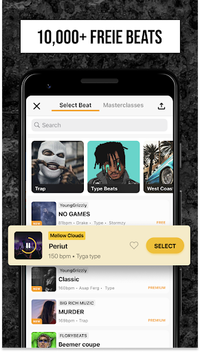 Rap Fame - Rap-Aufnahmestudio screenshot 1