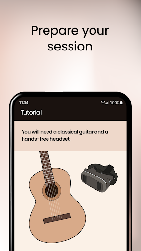 Android application GeetAR - Play Guitar in AR screenshort