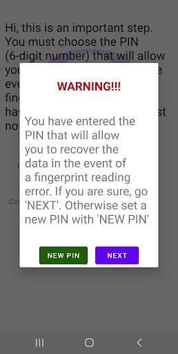 Rememberpass Screen 2