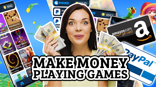 Gprize: Ganhe dinheiro e jogue