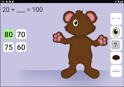 Teddy Bear Math - Sums of 100