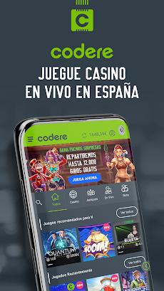Codere: Casino en Vivo & Slotsのおすすめ画像1