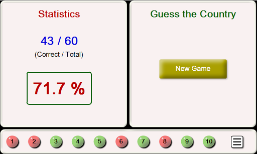Guess the Country Tile Puzzle