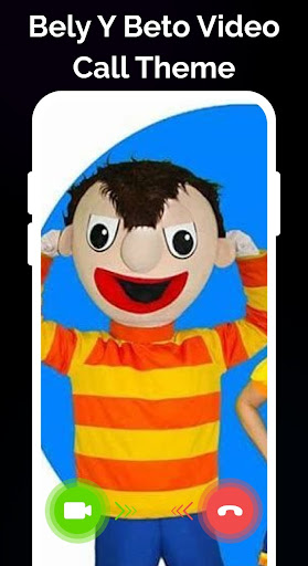 Android application bely y beto video call theme screenshort