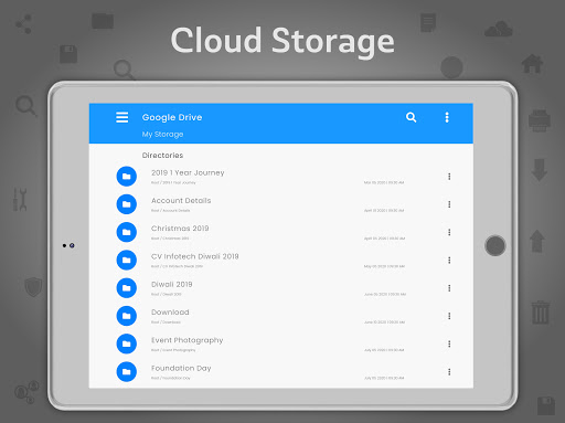 File Manager - Browser with Cloud storage  Screenshots 15