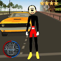 Stickman Miki Spider Maous Rope Hero Gangster Game