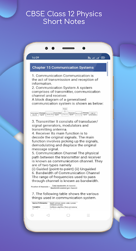Class 12 Physics Short Notes Screen 3