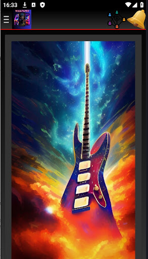 Android application Wallpaper Music screenshort