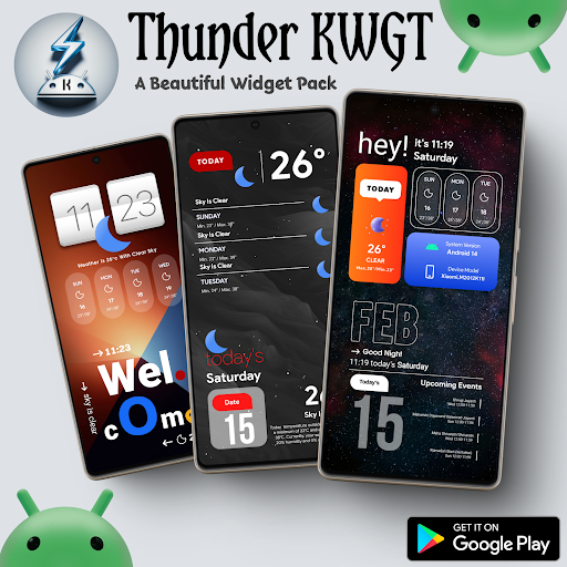 Thunder KWGT screenshot 1