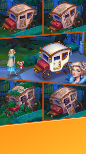 Cinderella - Magic adventure of princess & puzzles 1.5.0 screenshots 1