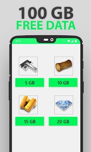 Free MB Daily 100 GB Free Data MB 4G 5G ( Prank ) Apk app for Android 5