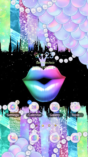 Android application Hologram Mermaid - Wallpaper screenshort