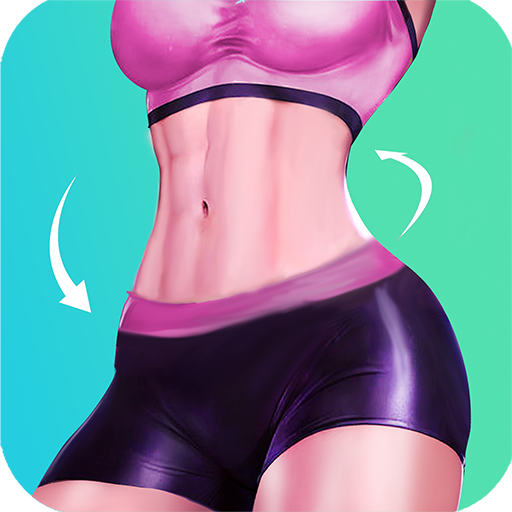 Lose belly fat at home logo