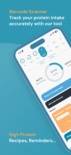 Protein Tracker Pro Screen 3