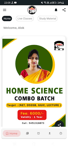 Android application Mitakshara Academy screenshort